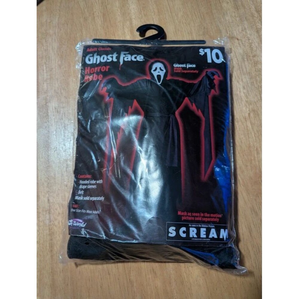 Fun World Adult Ghostface Horror Robe Costume